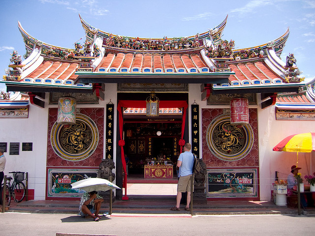 Du lich Đền cổ Cheng Hoon Malacca
